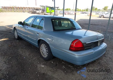 2009 Mercury Grand Marquis Ls (Fleet Only) из США, поврежденный, VIN 2MEHM75VX9X609405
